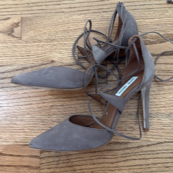 Steve Madden nude Women's Lace-Up Heels size 9.5 - Picture 4 of 5
